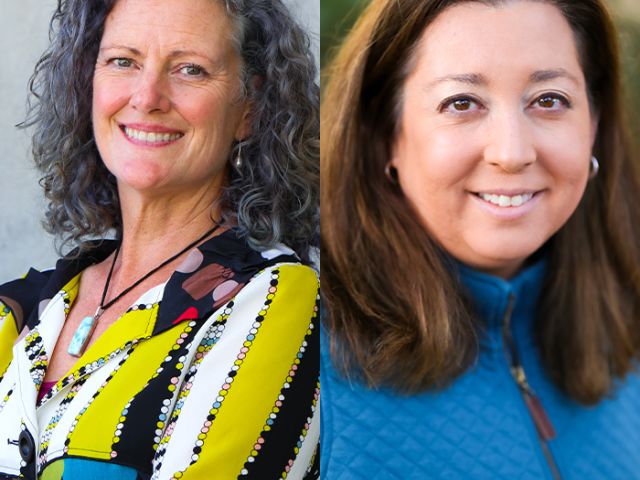 Beth Pruitt and Michelle O'Malley